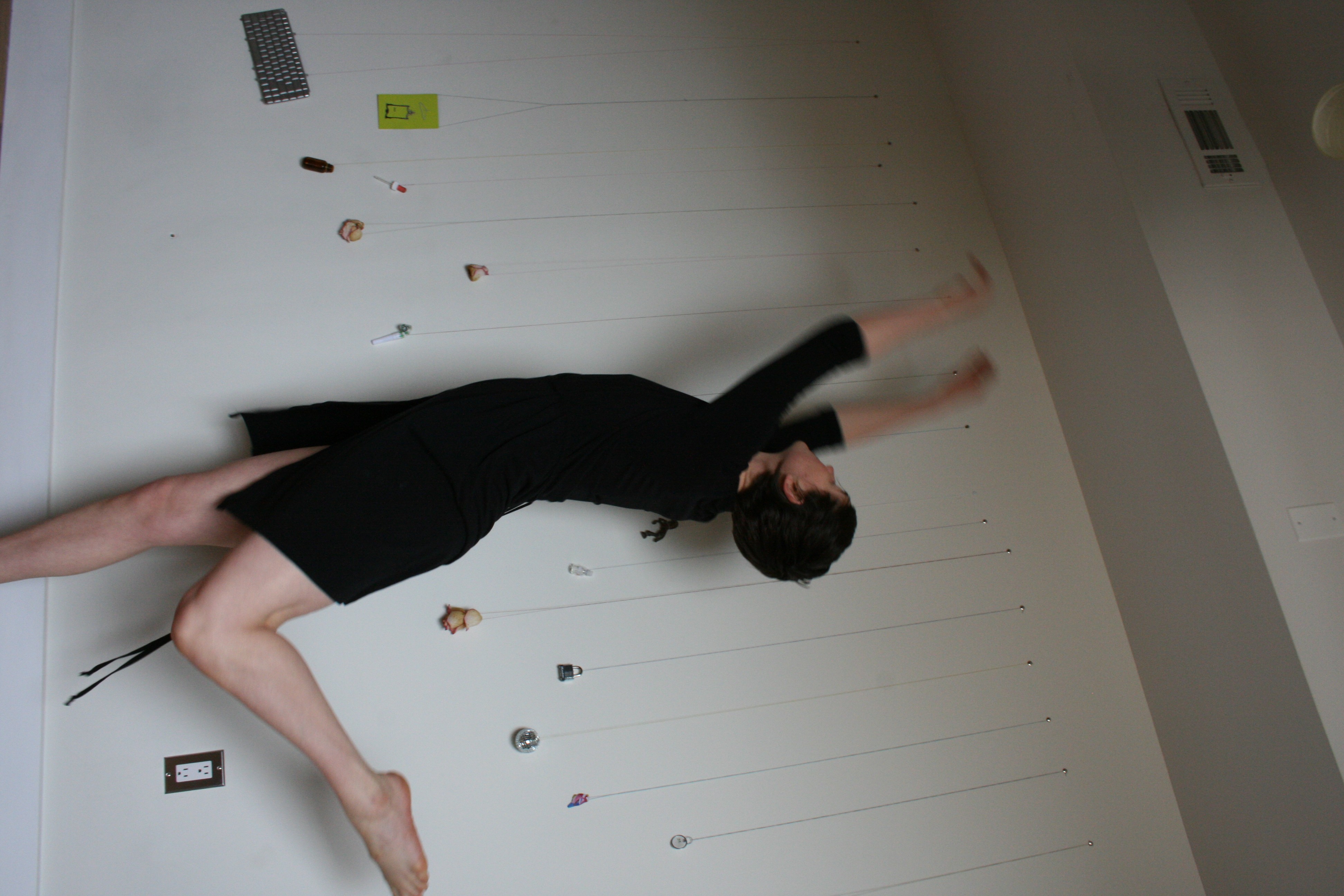 Circles and lines and gravity.